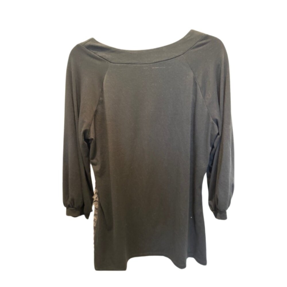 New Direction Ruffle Top Size Large - Picture 2 of 5